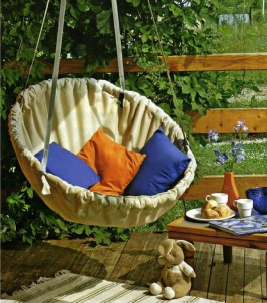 12 необычных садовых качелей, которые сделают дачу любимым местом отдыха