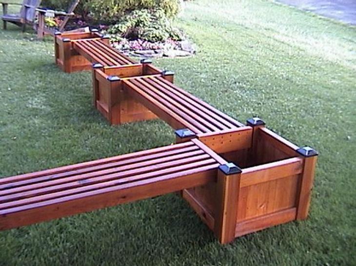 23 интересные идеи деревянной мебели для любого участка