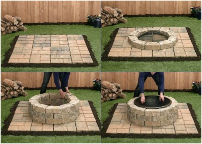 30 простых примеров: как самому сделать кострище в саду