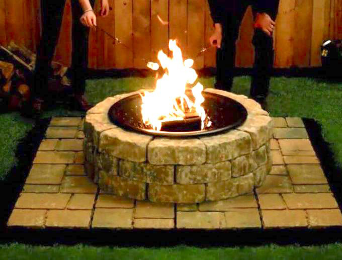 30 простых примеров: как самому сделать кострище в саду