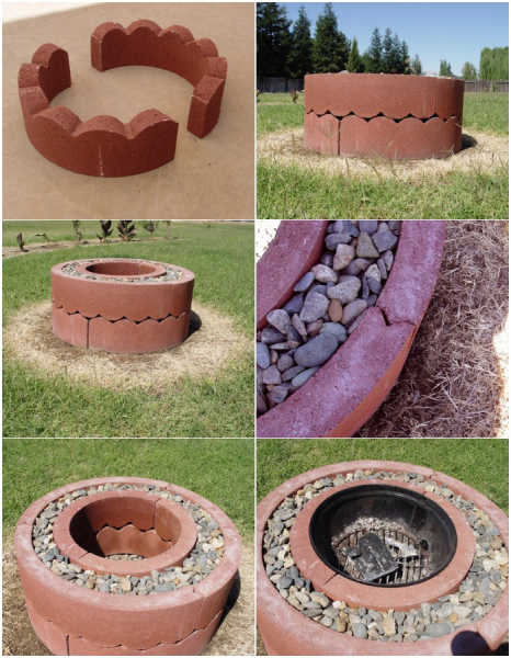 30 простых примеров: как самому сделать кострище в саду