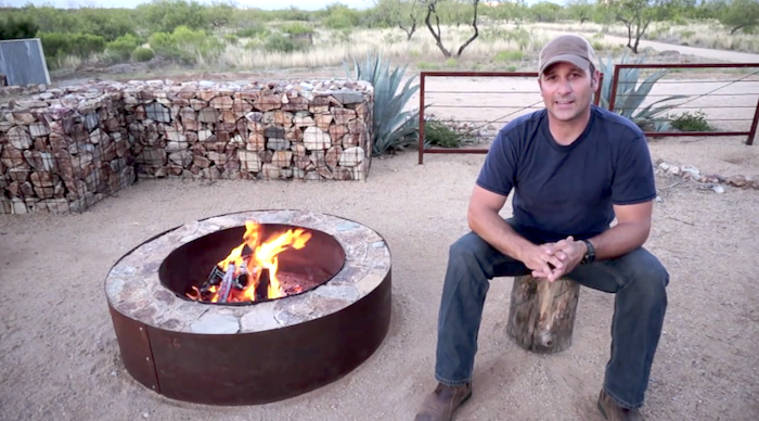 30 простых примеров: как самому сделать кострище в саду