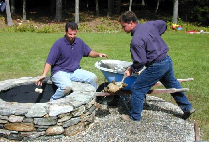 30 простых примеров: как самому сделать кострище в саду