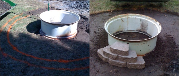 30 простых примеров: как самому сделать кострище в саду