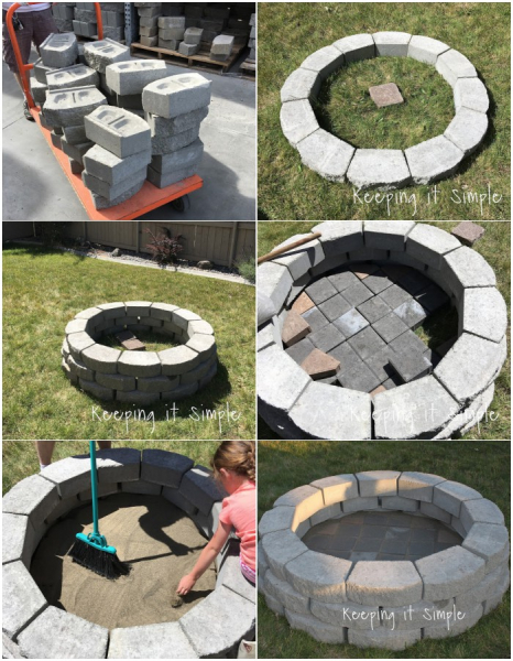 30 простых примеров: как самому сделать кострище в саду