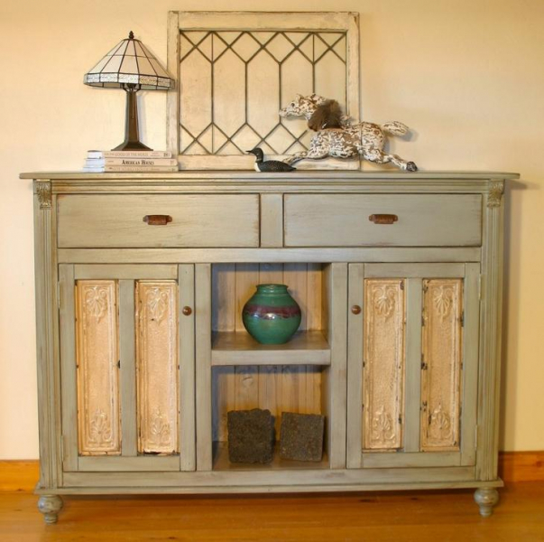 7 вариантов реставрации старого буфета