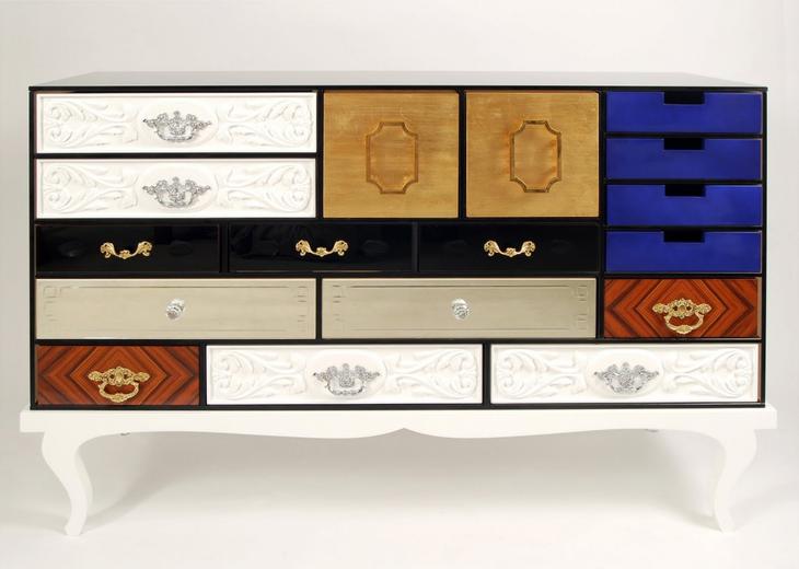 7 вариантов реставрации старого буфета