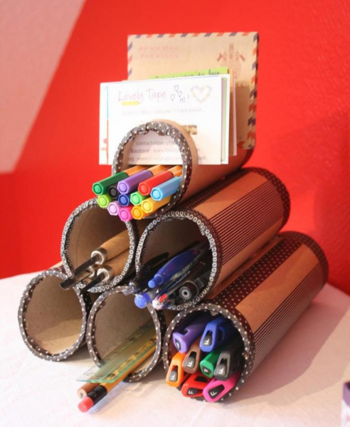 Что можно сделать из картонной втулки?