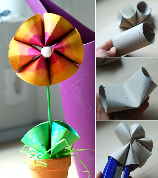 Что можно сделать из картонной втулки?