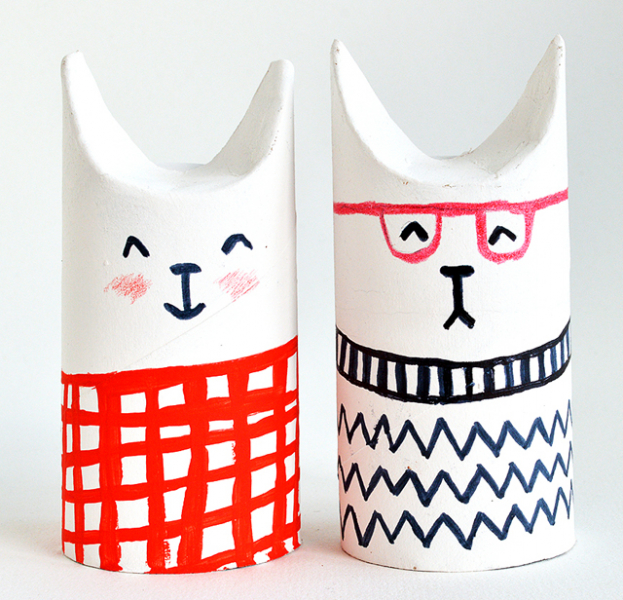 Что можно сделать из картонной втулки?