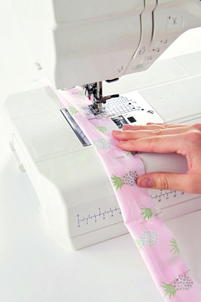 Как сшить резинку для волос