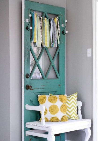 Невероятные идеи из старых дверей