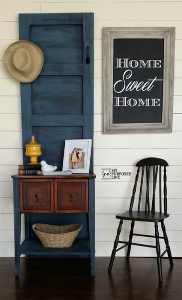 Невероятные идеи из старых дверей