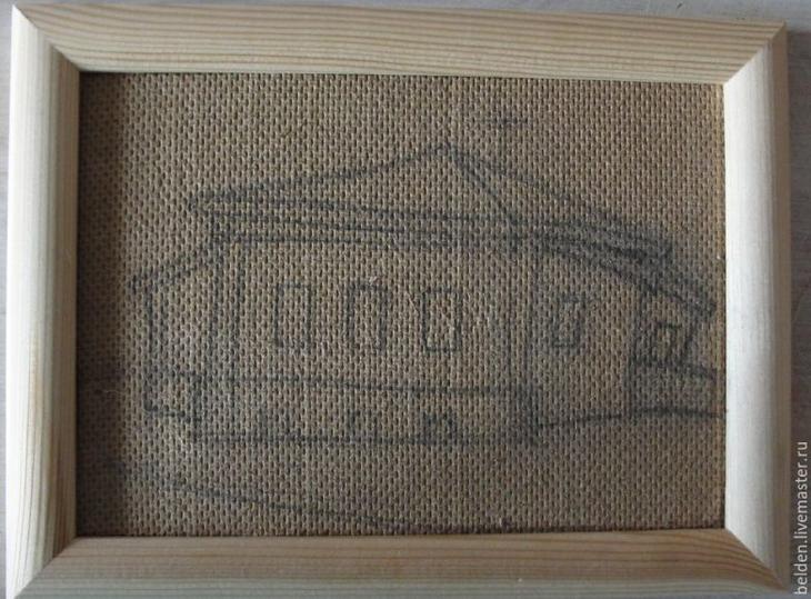 Объемные картины из картона