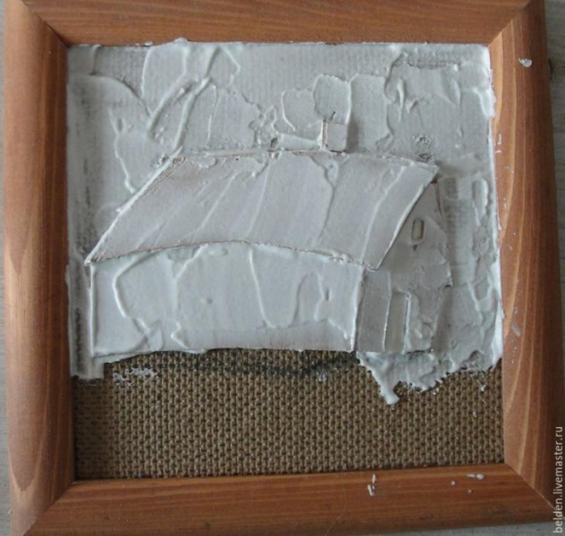 Объемные картины из картона