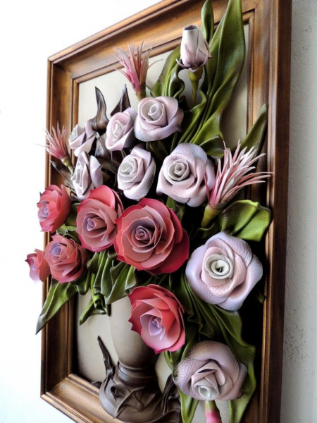 Панно из кожи своими руками — пошаговая инструкция для начинающих