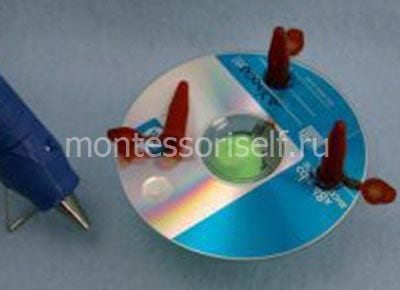 Поделка из СД дисков своими руками