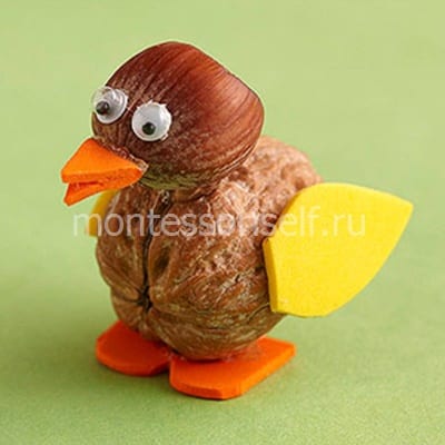 Поделка птицы своими руками в садик