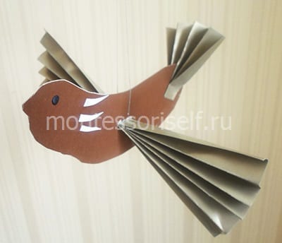 Поделка птицы своими руками в садик