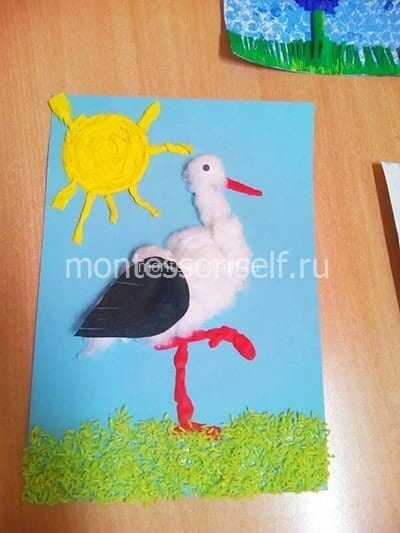 Поделка птицы своими руками в садик