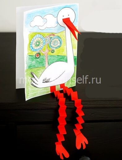 Поделка птицы своими руками в садик