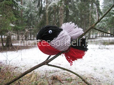 Поделка птицы своими руками в садик