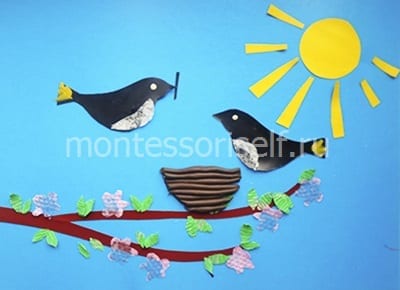 Поделка птицы своими руками в садик