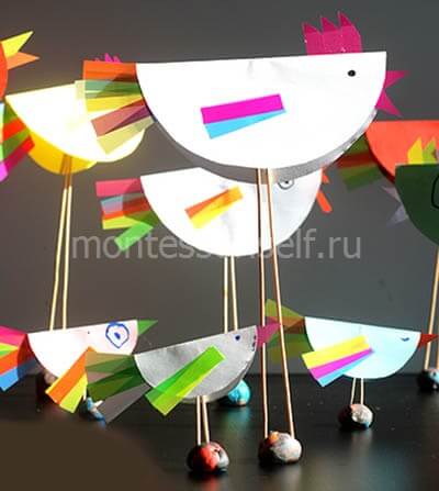 Поделка птицы своими руками в садик