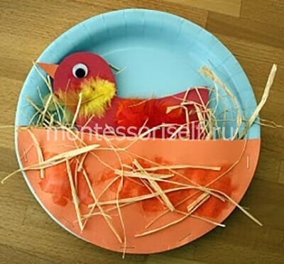 Поделка птицы своими руками в садик