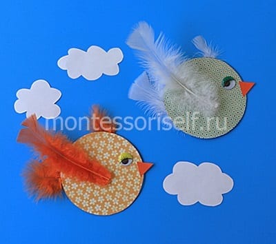 Поделка птицы своими руками в садик