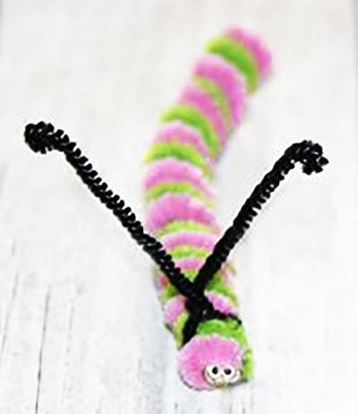 Поделки для детей из пушистой проволоки