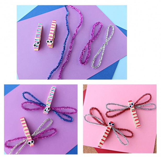 Поделки для детей из пушистой проволоки