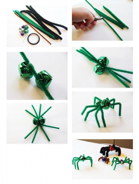 Поделки для детей из пушистой проволоки