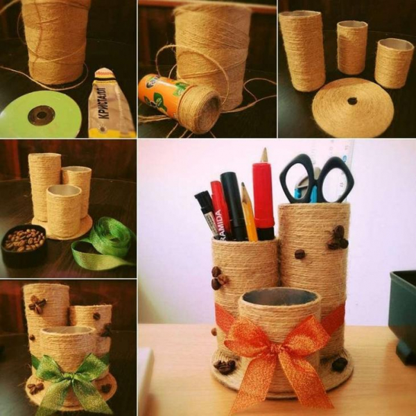 Поделки для дома — как сделать из подручных материалов