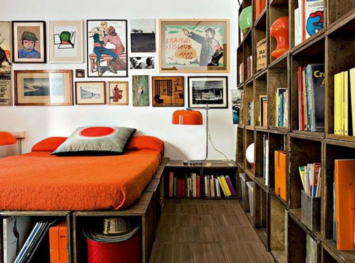 Примеры использования старых деревянных ящиков