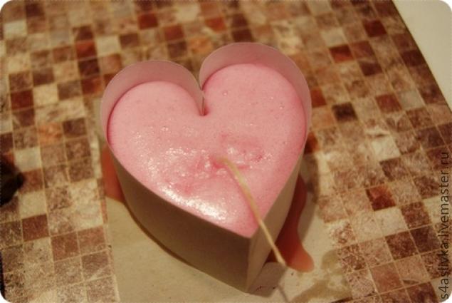 Романтическая свеча