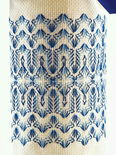 Шведская вышивка или плетение. Удивительные орнаменты простыми стежками