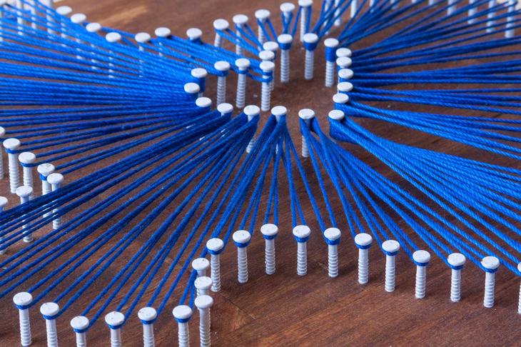 Стринг-арт: мастер-классы для начинающих, эскизы и схемы