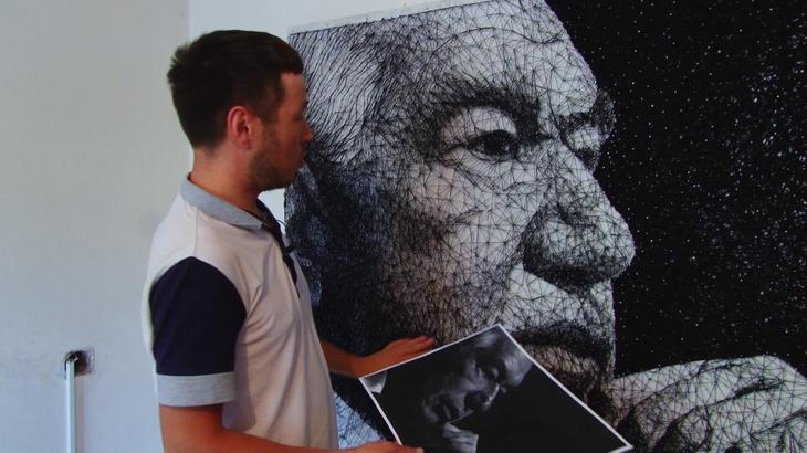 Стринг-арт: мастер-классы для начинающих, эскизы и схемы