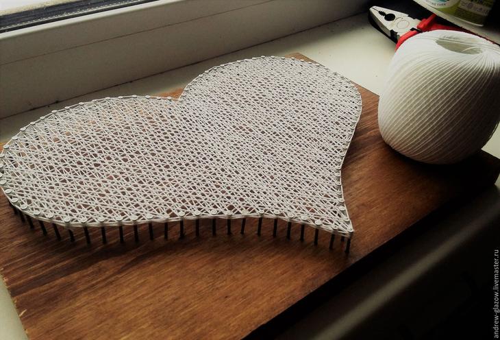 Стринг-арт: мастер-классы для начинающих, эскизы и схемы