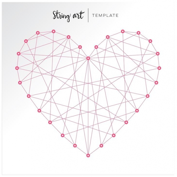 Стринг-арт: мастер-классы для начинающих, эскизы и схемы
