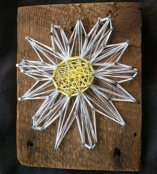 Стринг-арт: мастер-классы для начинающих, эскизы и схемы