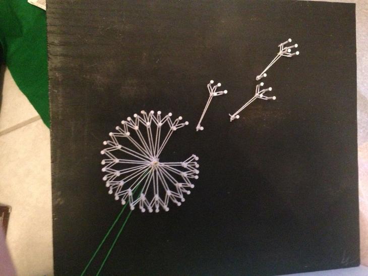 Стринг-арт: мастер-классы для начинающих, эскизы и схемы