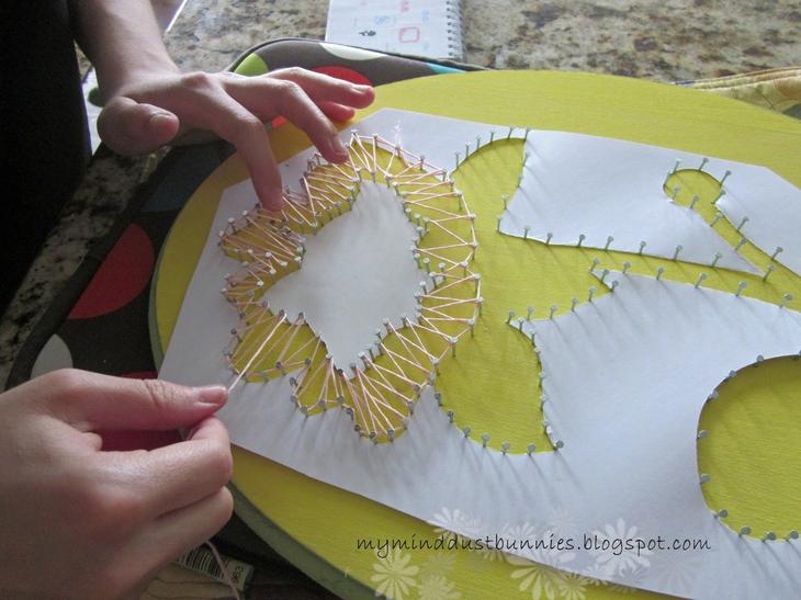 Стринг-арт: мастер-классы для начинающих, эскизы и схемы