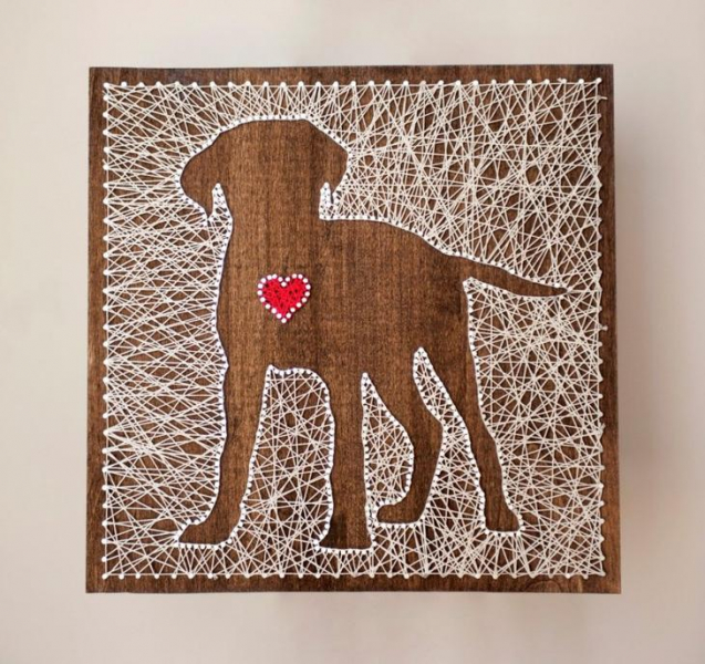 Стринг-арт: мастер-классы для начинающих, эскизы и схемы