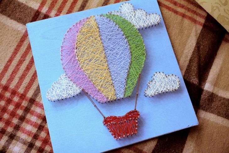 Стринг-арт: мастер-классы для начинающих, эскизы и схемы