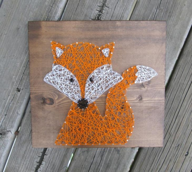 Стринг-арт: мастер-классы для начинающих, эскизы и схемы