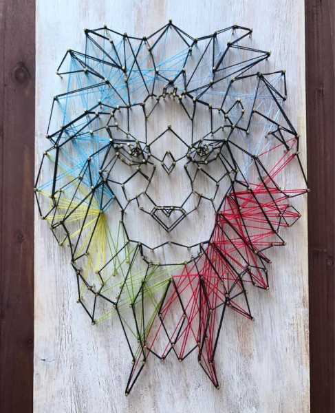 Стринг-арт: мастер-классы для начинающих, эскизы и схемы