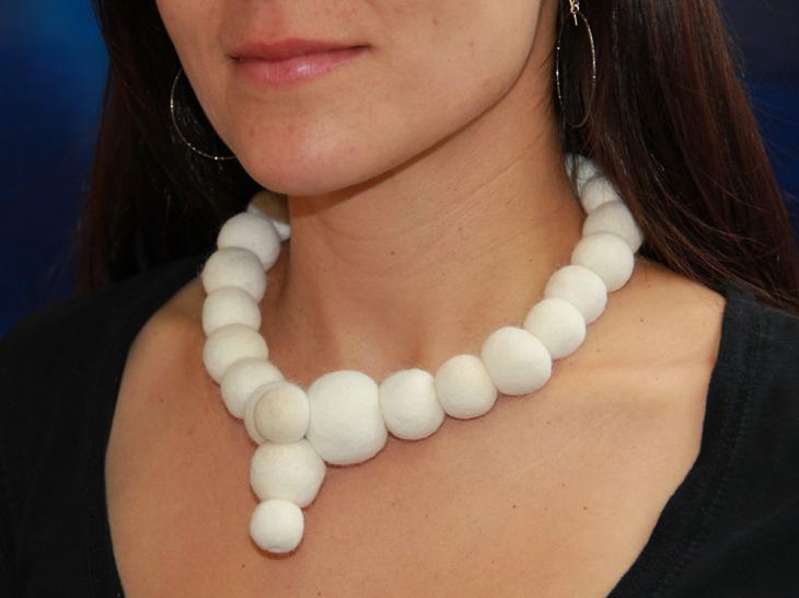 Украшения из шерсти кота