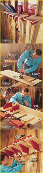 27 лайфхаков для организации пространства в гараже